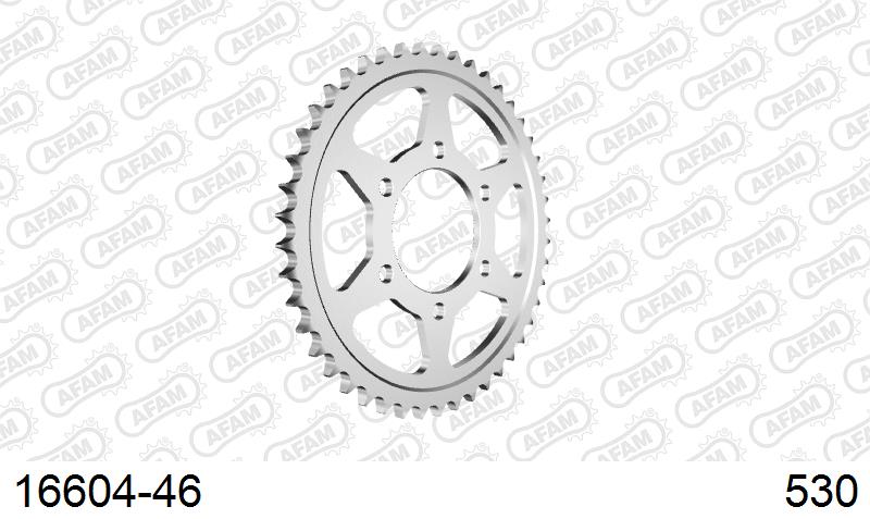 KAWASAKI ZX-12R Ninja (ZX1200) ÇELİK ARKA DİŞLİ #530