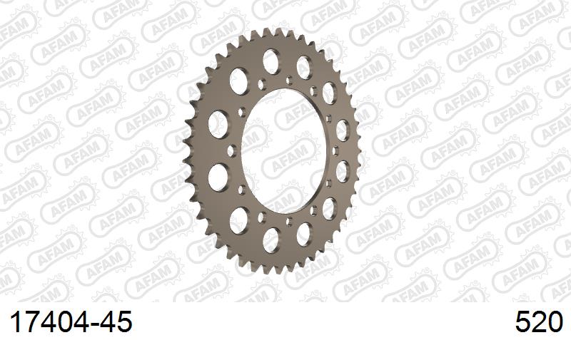 SUZUKI GSX-R 600 ALUMİNYUM ARKA DİŞLİ #520