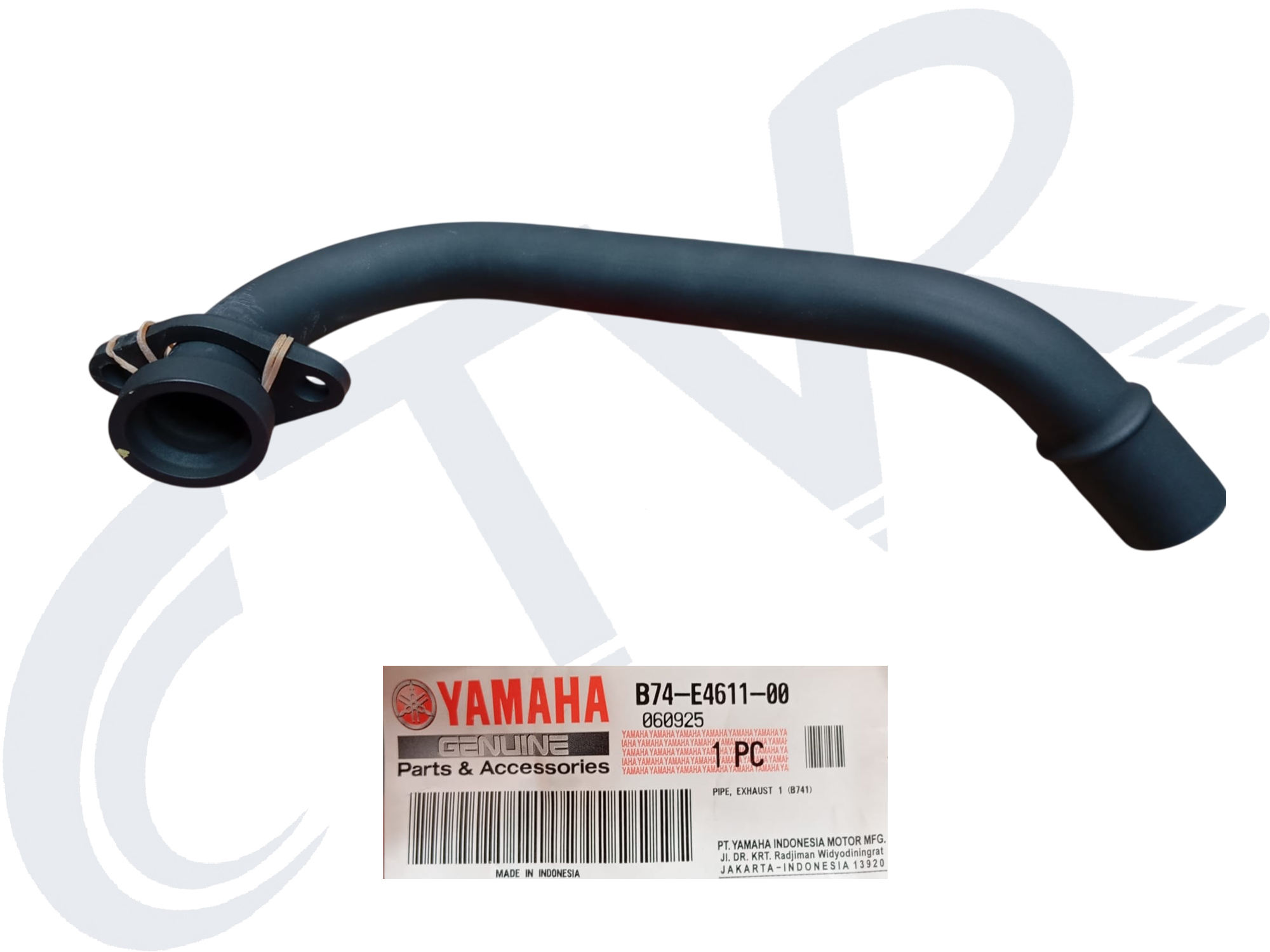 XMAX 250 2022 EGZOZ BORUSU ORJ B74-E4611-00