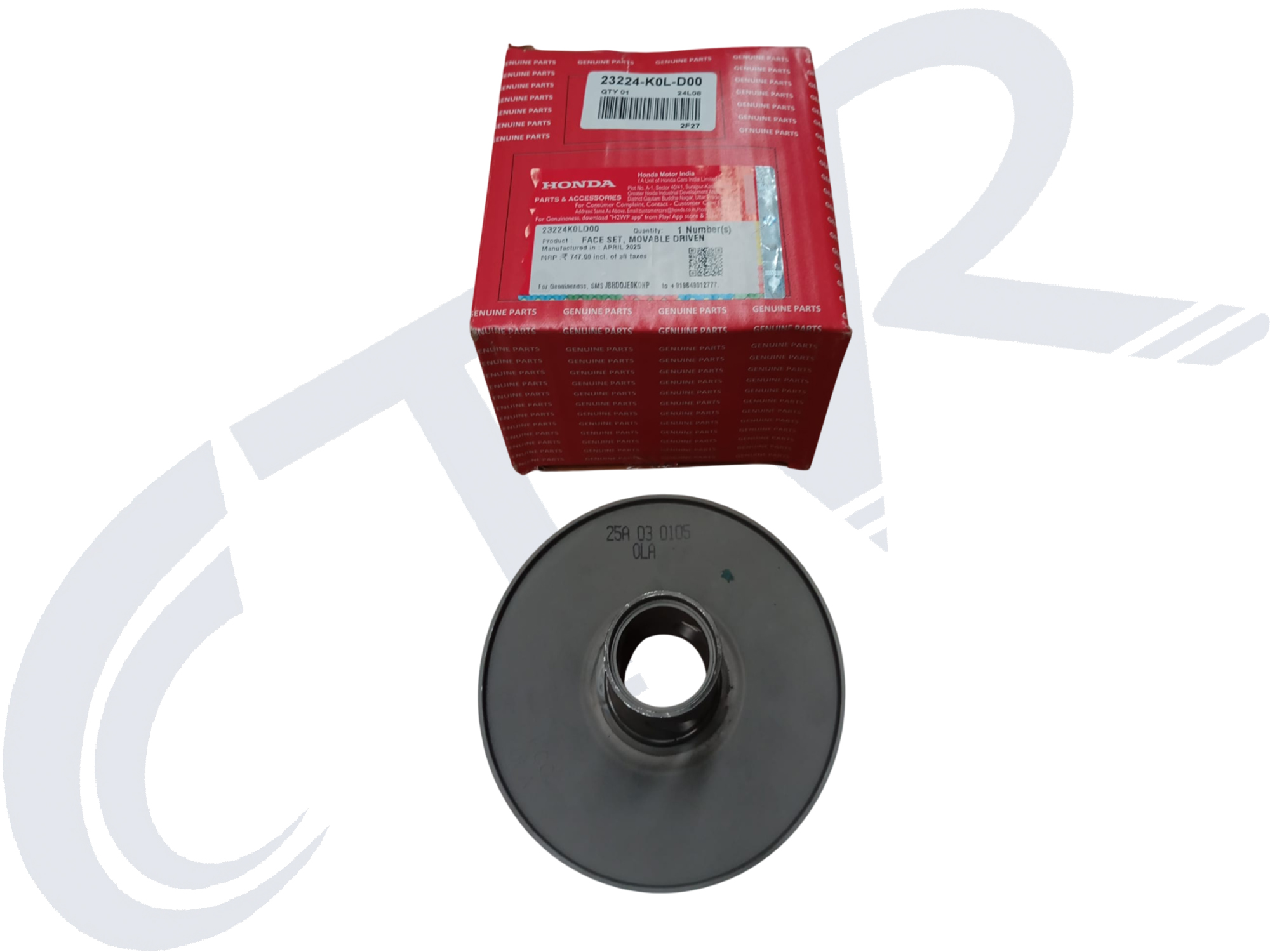 ACTİVA 125 NEW DELUX ARKA HAREKETLİ YANAK ORJ