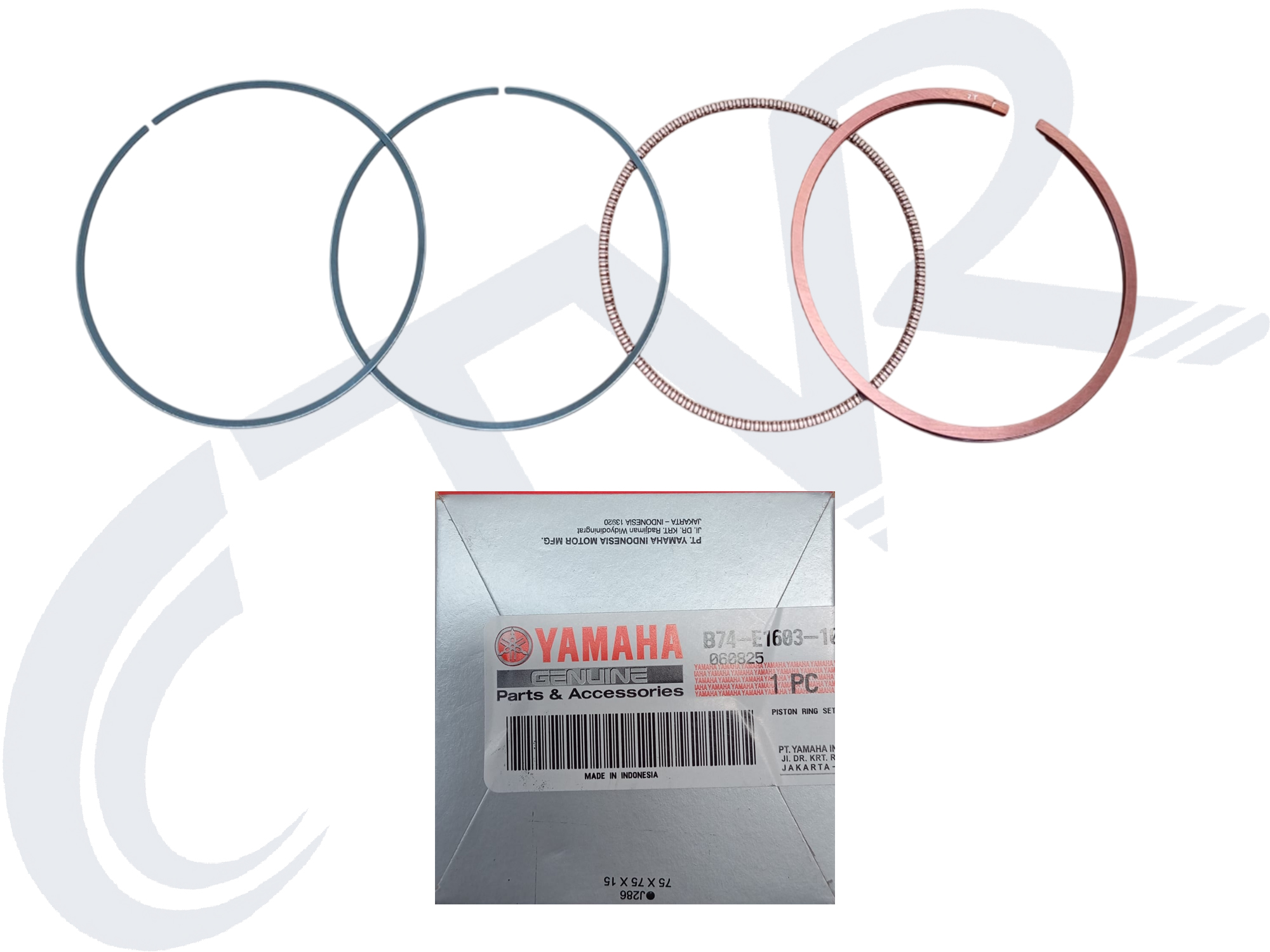 XMAX 250 2022 PİSTON HALKA ORJ B74-E1603-10