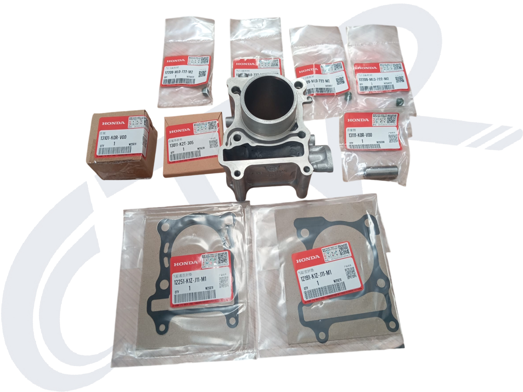 PCX 125 SİLİNDİR SETİ  2021 2024 ORJ BRKD. 125 CC 25059