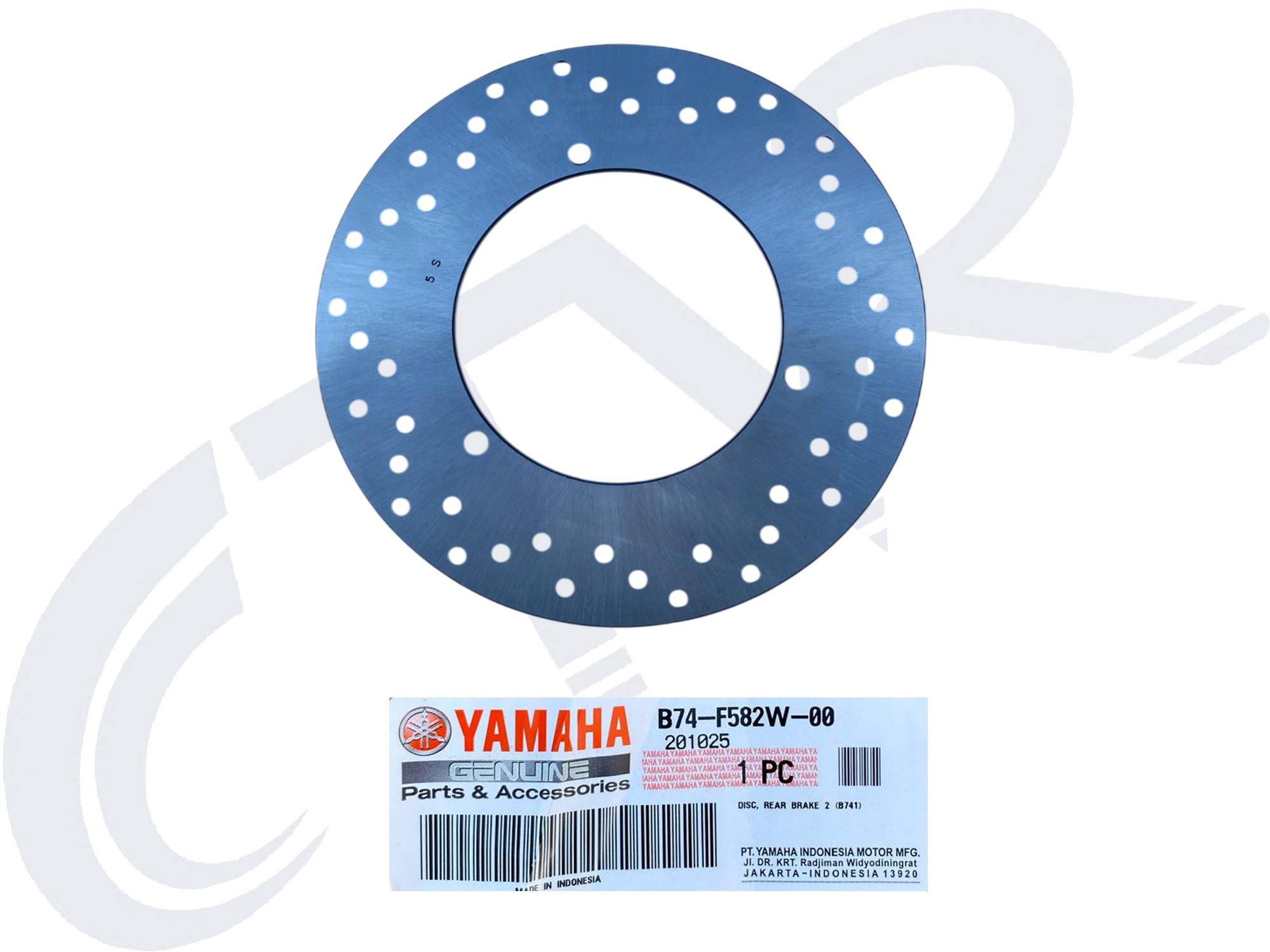 XMAX 250 2022 DİSK AYNASI ARKA  ORJ B74-F582W-00