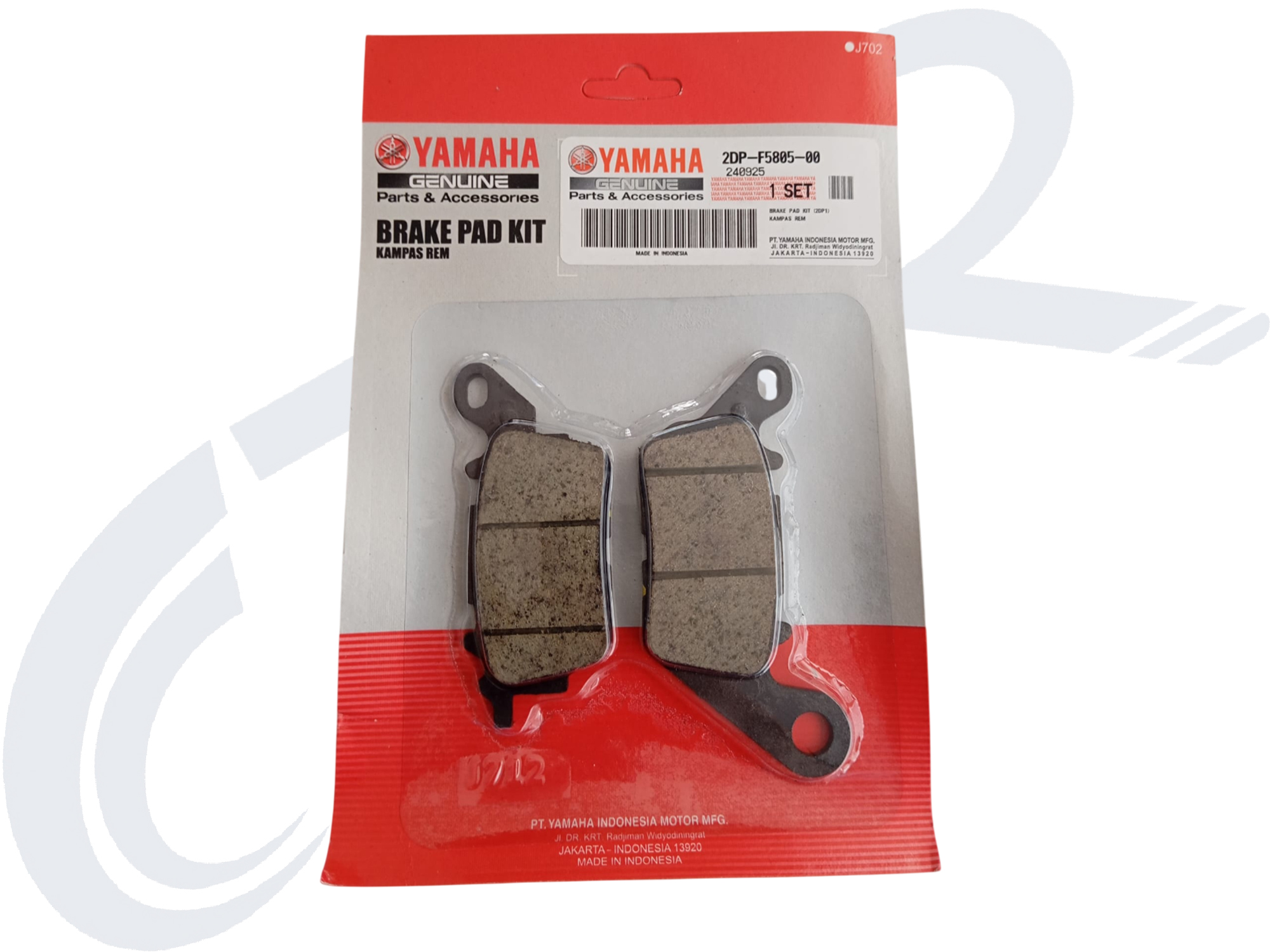 NMAX 125 2022 DİSK BALATA ÖN ORJ 2DP-F5805-00