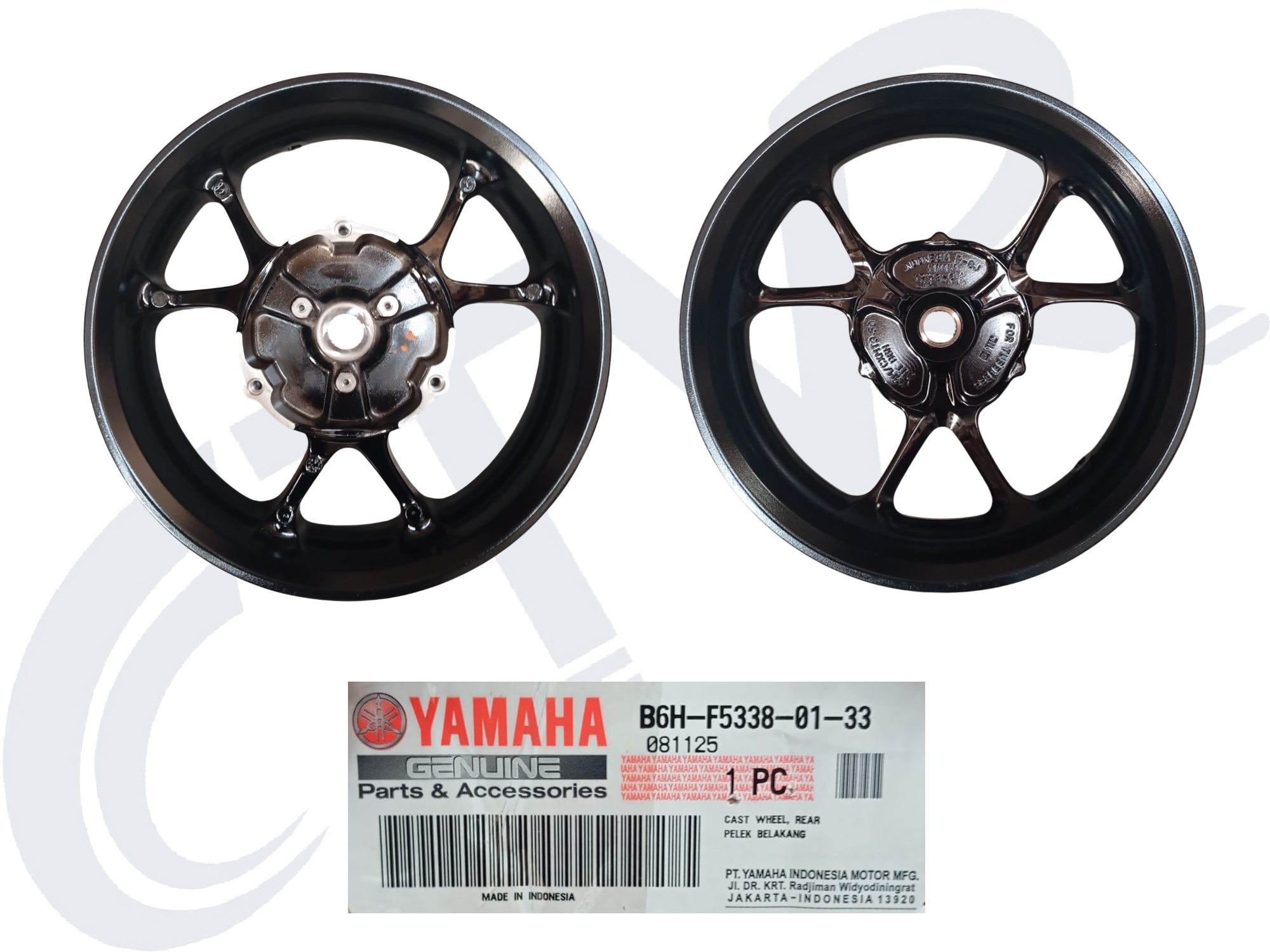 NMAX 125 2022 ARKA JANT ORJ B6H-F5338-01-33