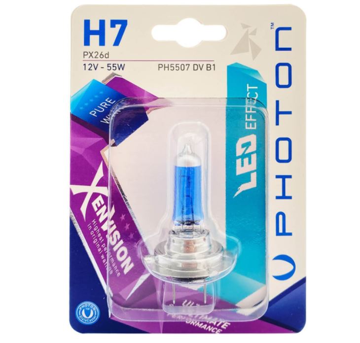 PHOTON H7 12V 55W XEN VISION (TEKLİ BLISTER)