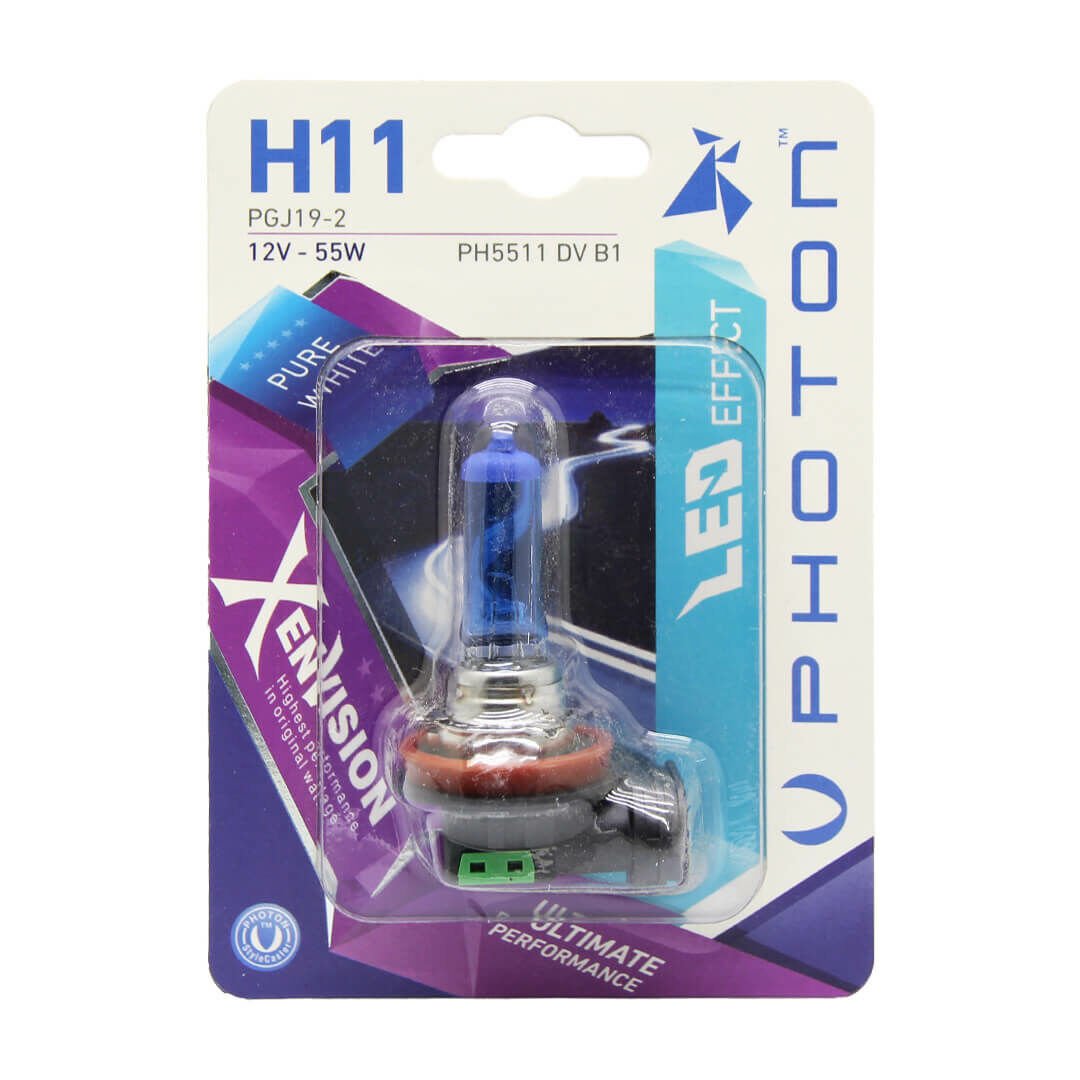 PHOTON H11 12V 55W XEN VISION (TEKLİ BLISTER)