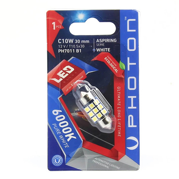 PHOTON C10W 12V CANBUS 30mm SOFİT LED(TEKLİ BLİSTER)