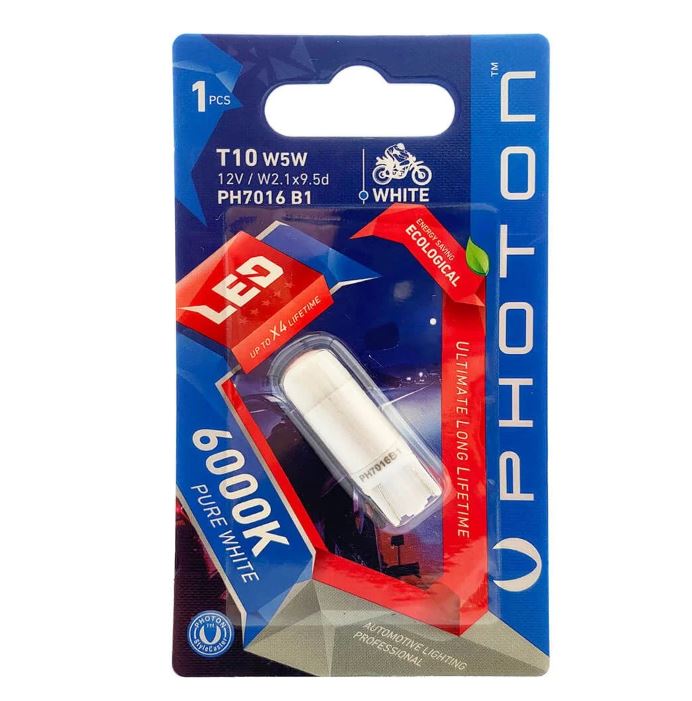 PHOTON T10 W5W LED(TEKLI BLİSTER)