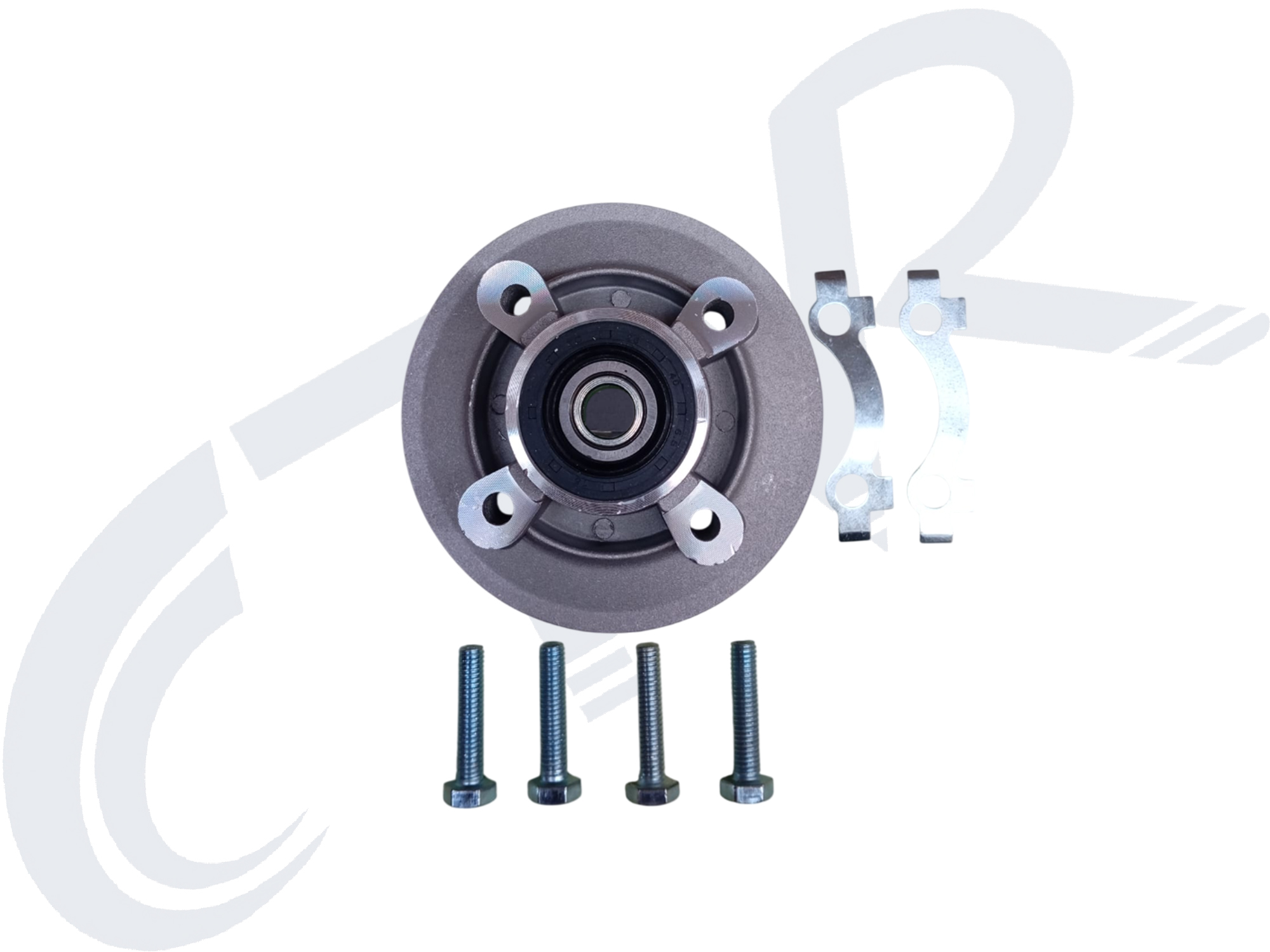 CUP 100 DİŞLİ GÖBEĞİ ÇELİK MODELİ ARKA ( VİDA SETİ DAHİL ) CTVR