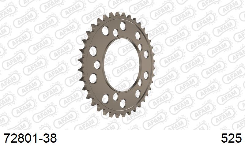 KTM 1190 RC8 ALUMİNYUM ARKA DİŞLİ #525