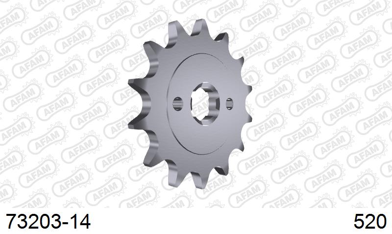 KTM DUKE125/RC125, DUKE200/RC200 ÇELİK ÖN DİŞLİ #520