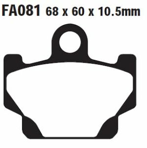 YAMAHA XV250 VIRAGO 89-94 , XT600 TENERE 84-86 ÖN FREN BALATASI