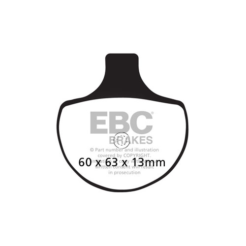 HARLEY DAVIDSON FXD/FXS 84-89 ÖN FREN BALATASI