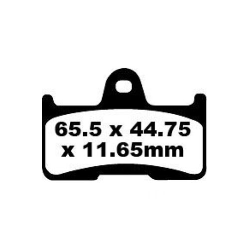 CF MOTO CF500 ,CF625 11-15 , CF800 14-15 SINTER ARKA FREN BALATASI