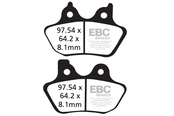 HARLEY DAVIDSON 03-11 ÖN ARKA SINTER FREN BALATASI