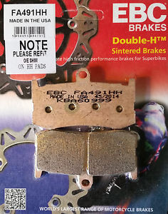 EBC TRIUMPH DAYTONA 675 09-17 ÖN FREN BALATASI