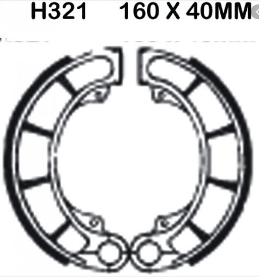 HONDA VT 600 SHADOW 93-99 ARKA FREN BALATASI