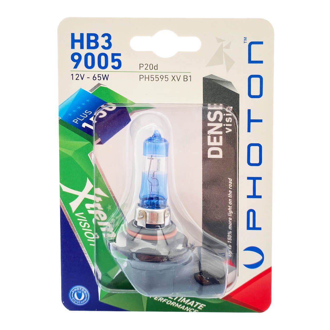 PHOTON HB3 9005 12V 65W XTREME VISION +%150 FAZLA IŞIK (TEKLİ BLISTER)
