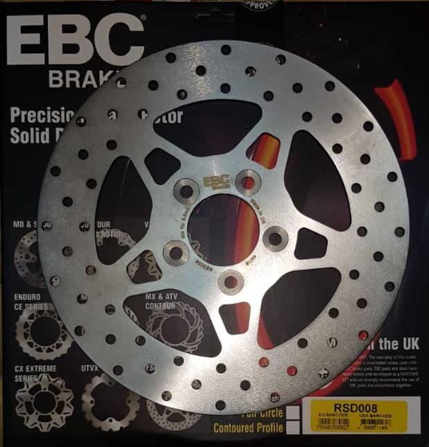 EBC HARLEY DAVIDSON ÇELİK ARKA FREN DİSKİ