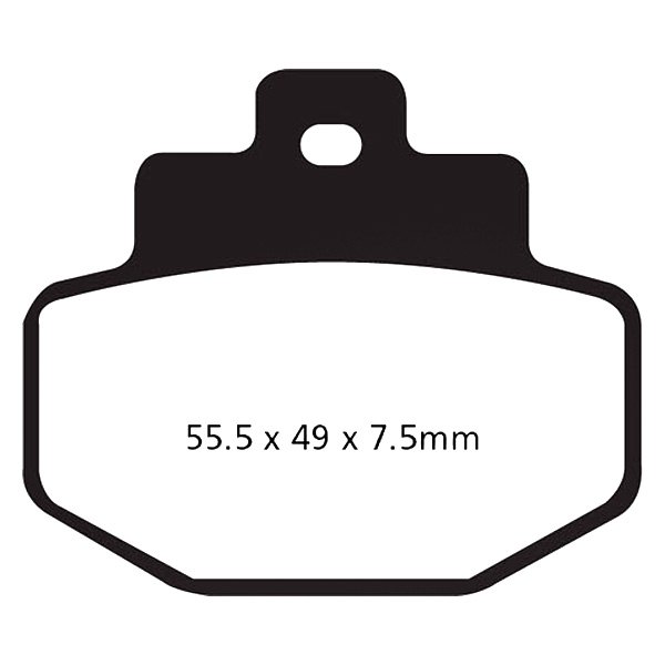 EBC SINTERED SCOOTER DISC PAD SET